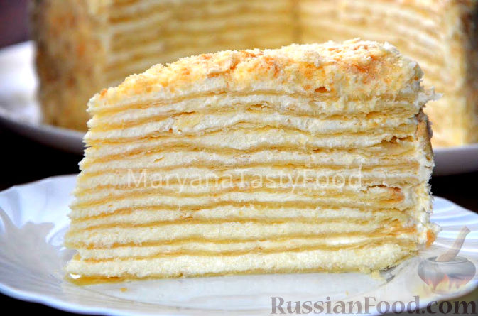 Торт на nanapoleon, rereheptы na russianfood.com: 96 rueSepTowOwOwORTARTAPOLEON