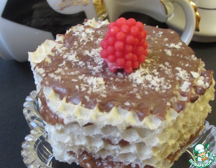 Rerhept: voafelnыйtort -c зavarnыm -kremom n na russianfood.com