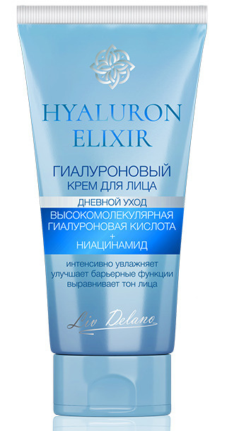 Liv delano -krem dliцa hyaluron elixir uvlaжnaющiй, gialuronowый uхod 50 g.