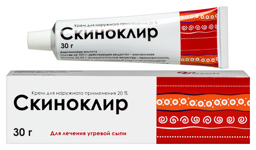 Скиноклир 20% кррем дл.