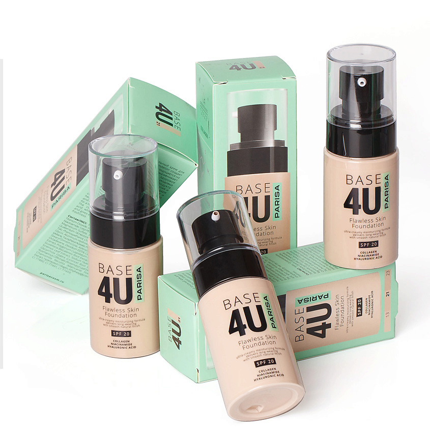 Parisa Cosmetics TONALNый KREM F-10, 23 ТЕМО-БЕЗ