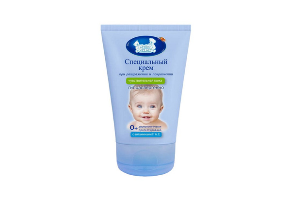 DeTskIй kremem or raзdraжeniй ypokrasnenenh