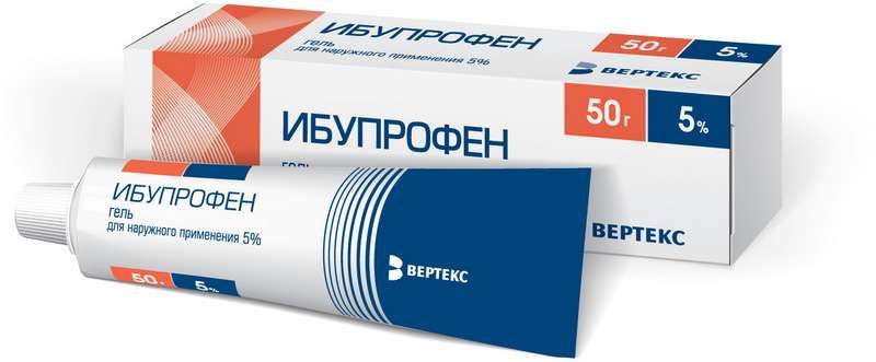 ИБУПРЕФЕН-ВЕРТЕКС 5% 50 ГЕЛИНА