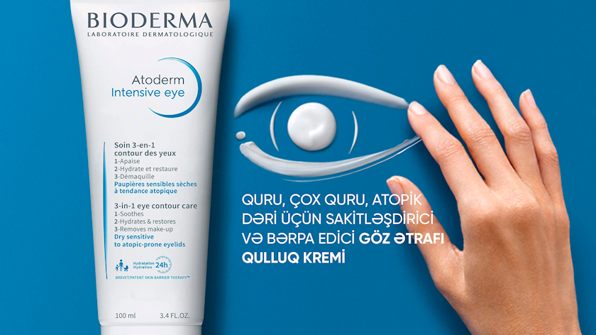 Krem dlaving cohysi vokrugugeg glaз bioderma atoderm интенсивный глаз 3В1, дн ...