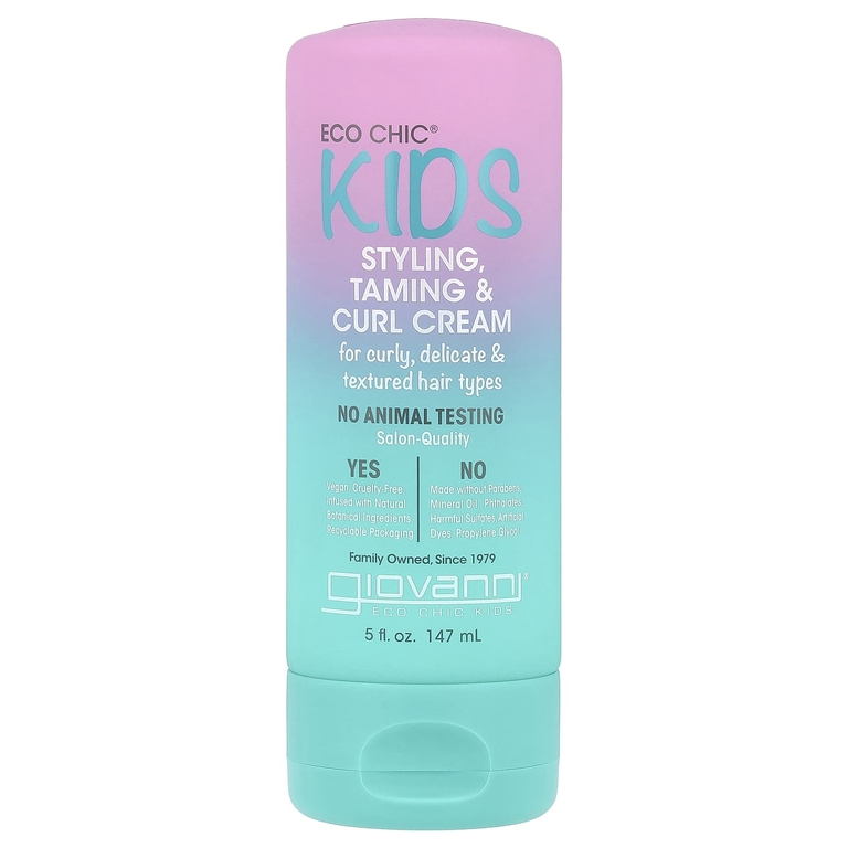 Giovanni, eco chic® kids, krem ​​-dlaudky volos, ukroщenielokonow, 147 мл (5 жidk. Unц.)