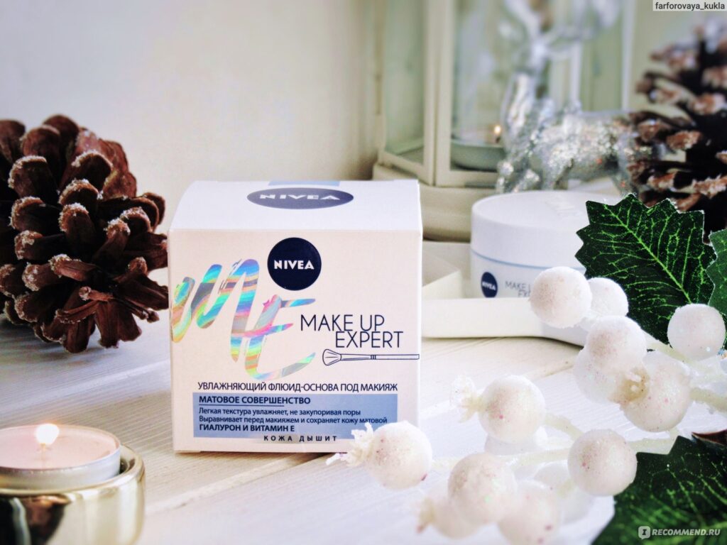 Krem-flюydddliцa nivea make-up-upup Expert uvlaжnaющiй 2- 1 ...