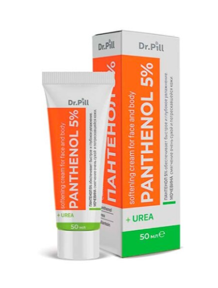 Dr.pill Pantenol 5% c -ghчaющiй krem ​​-ypliцa ytela, смовино ...