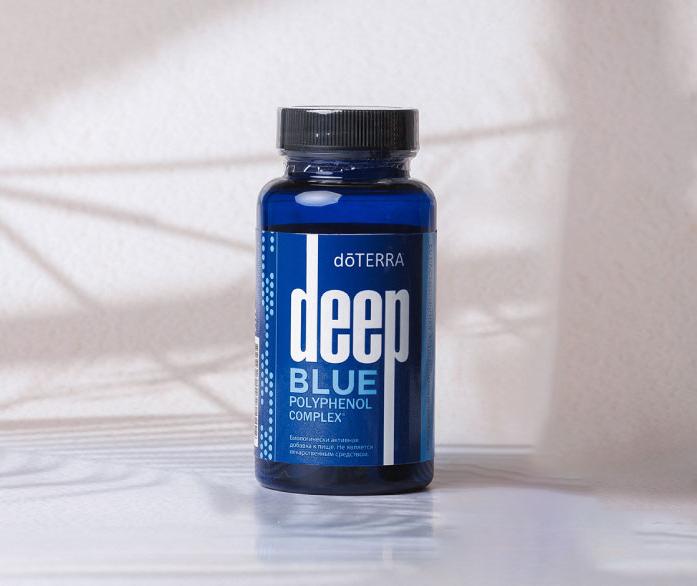 DoTerra Deep Blue Poliepenolnыйcompleks, 60 Capsuol Cupytth S ...
